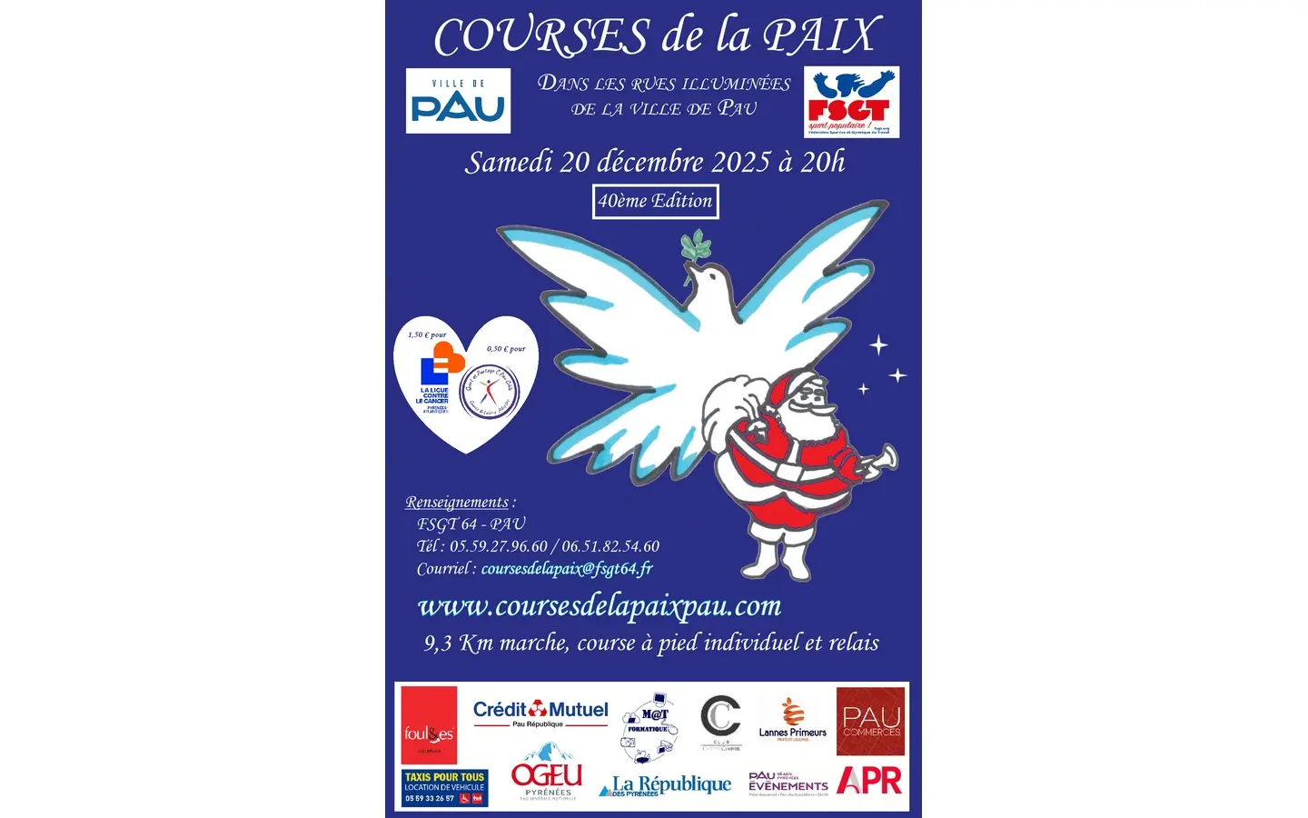 courses de la paix 2025