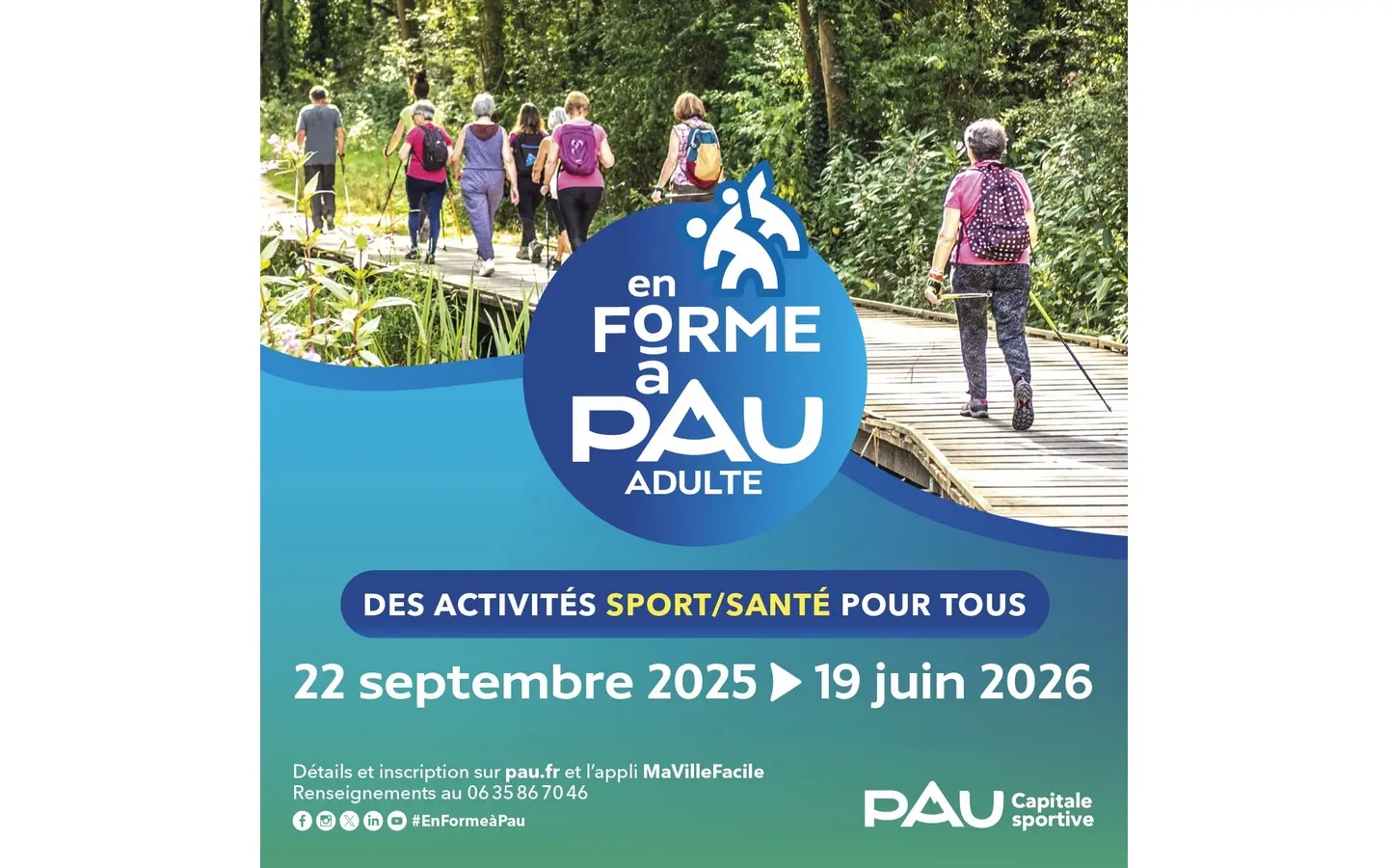 en forme à pau adulte annuel