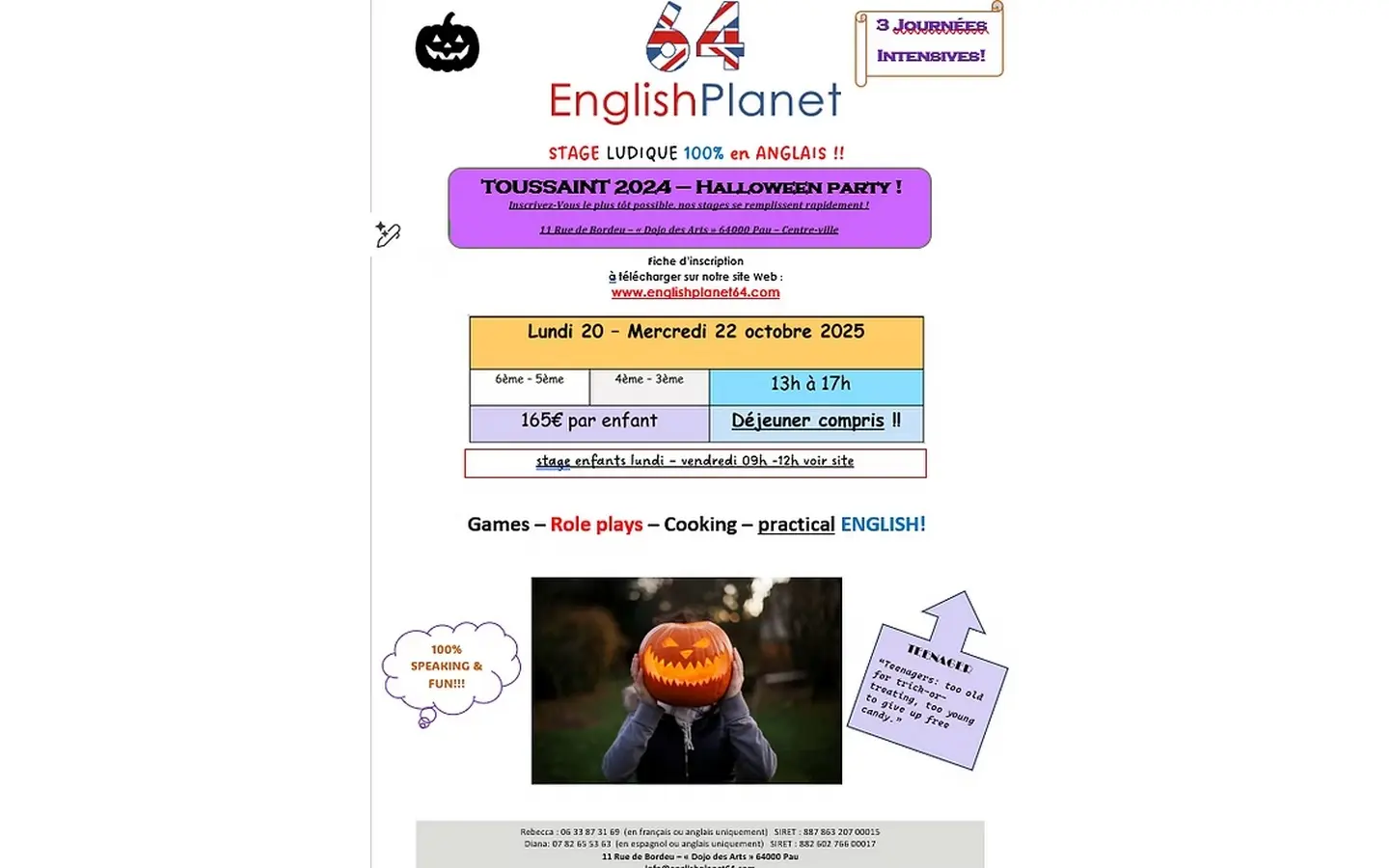 english planet collégien
