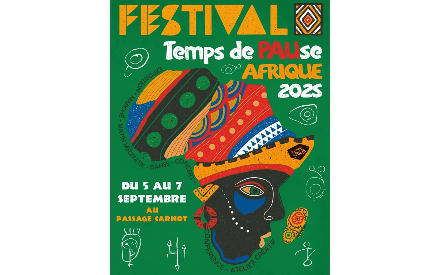 festival temps de pause afrique
