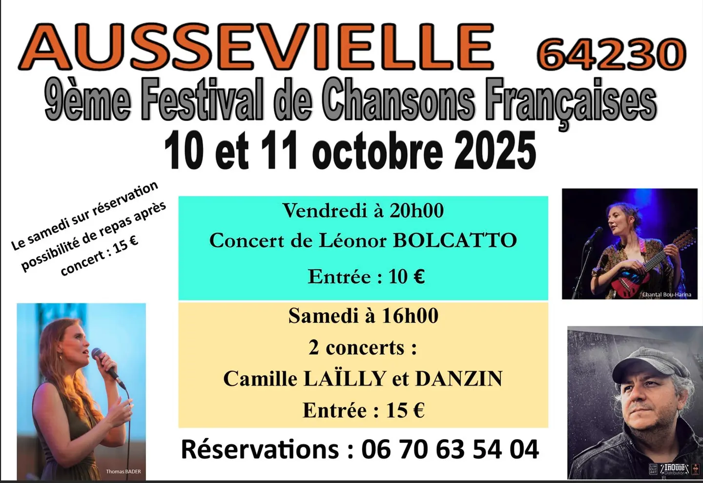9 ème festival de chansons françaises