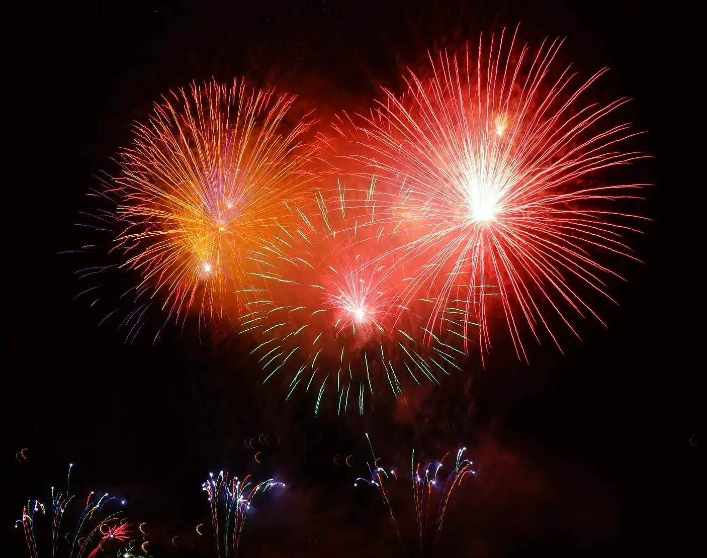 feu d'artifice