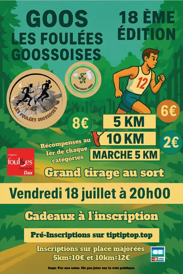 foulées gossoises 18 JUILLET