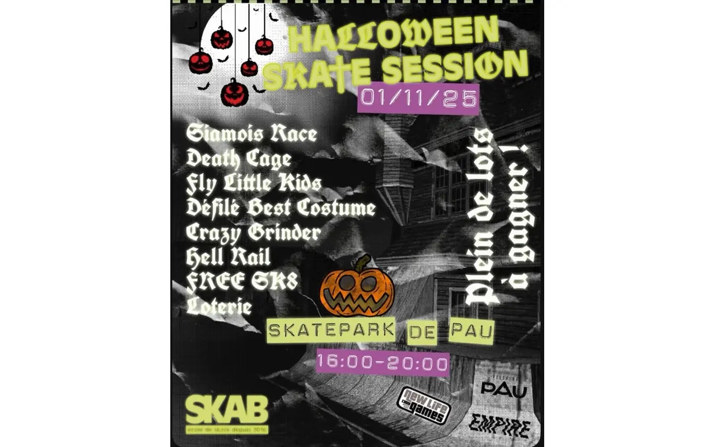 halloween skate session