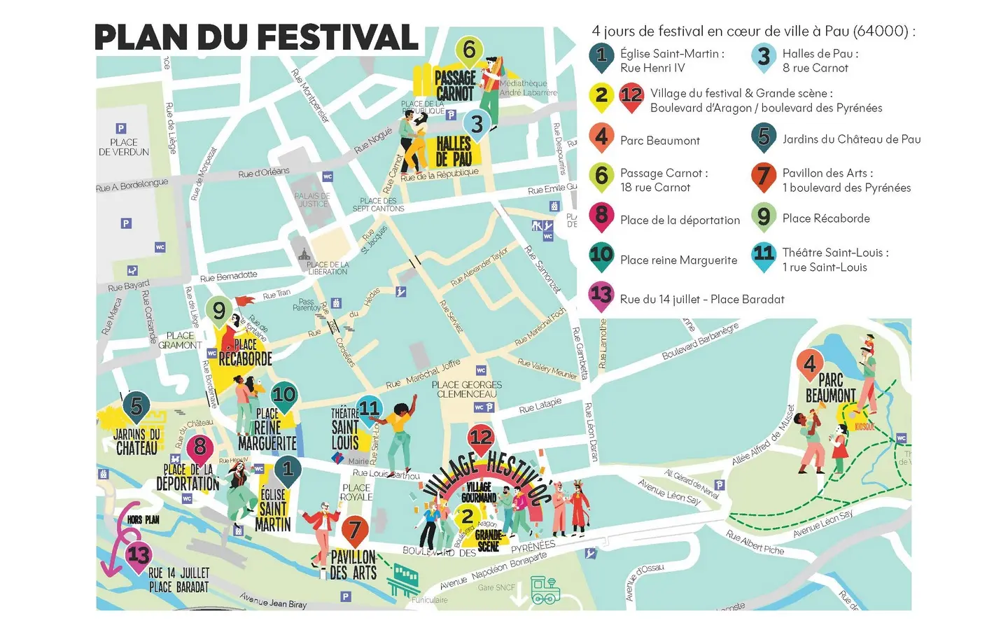 hestiv oc plan du festival