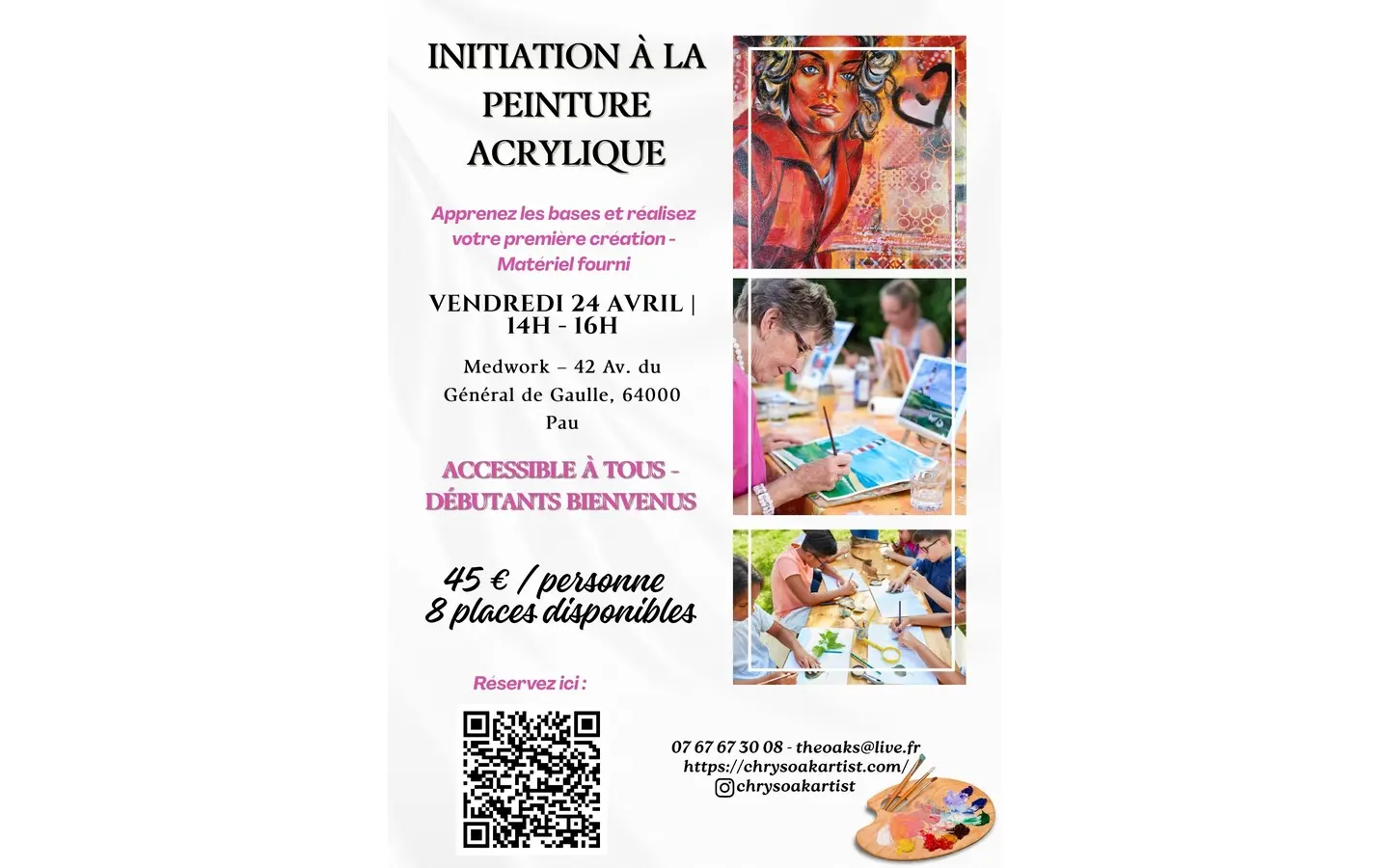 initiation peinture acrylique