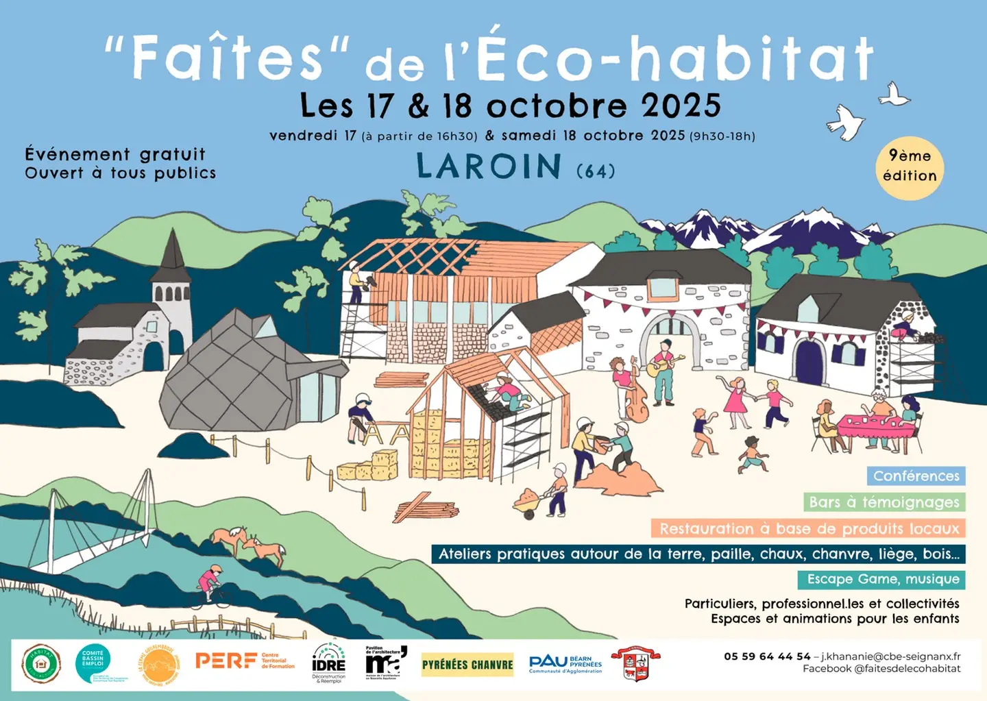 faîtes de l'éco-habitat
