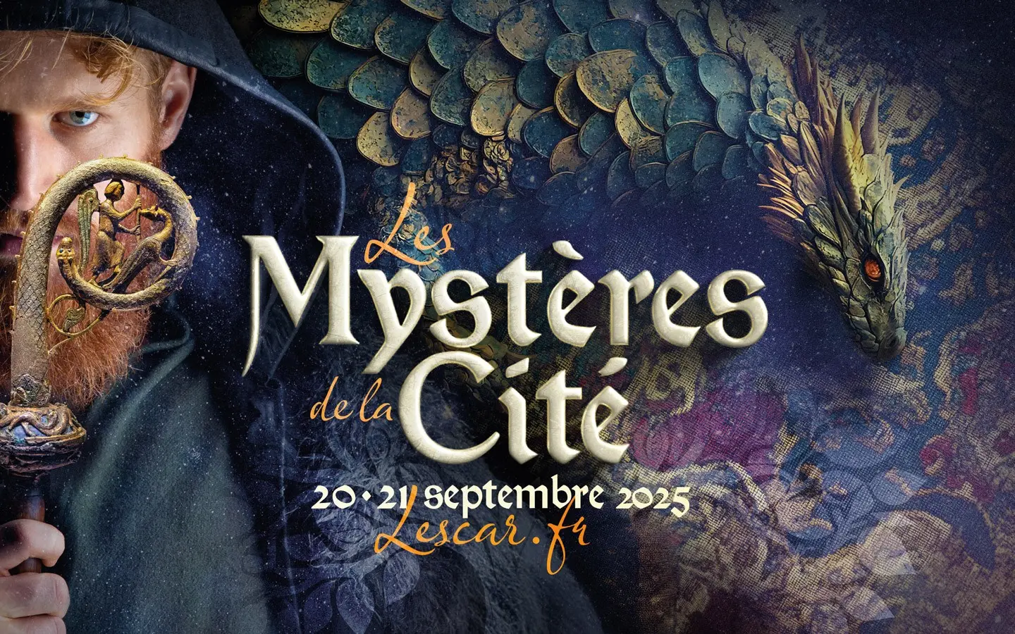 les mystères de la cité - lescar - l'affiche