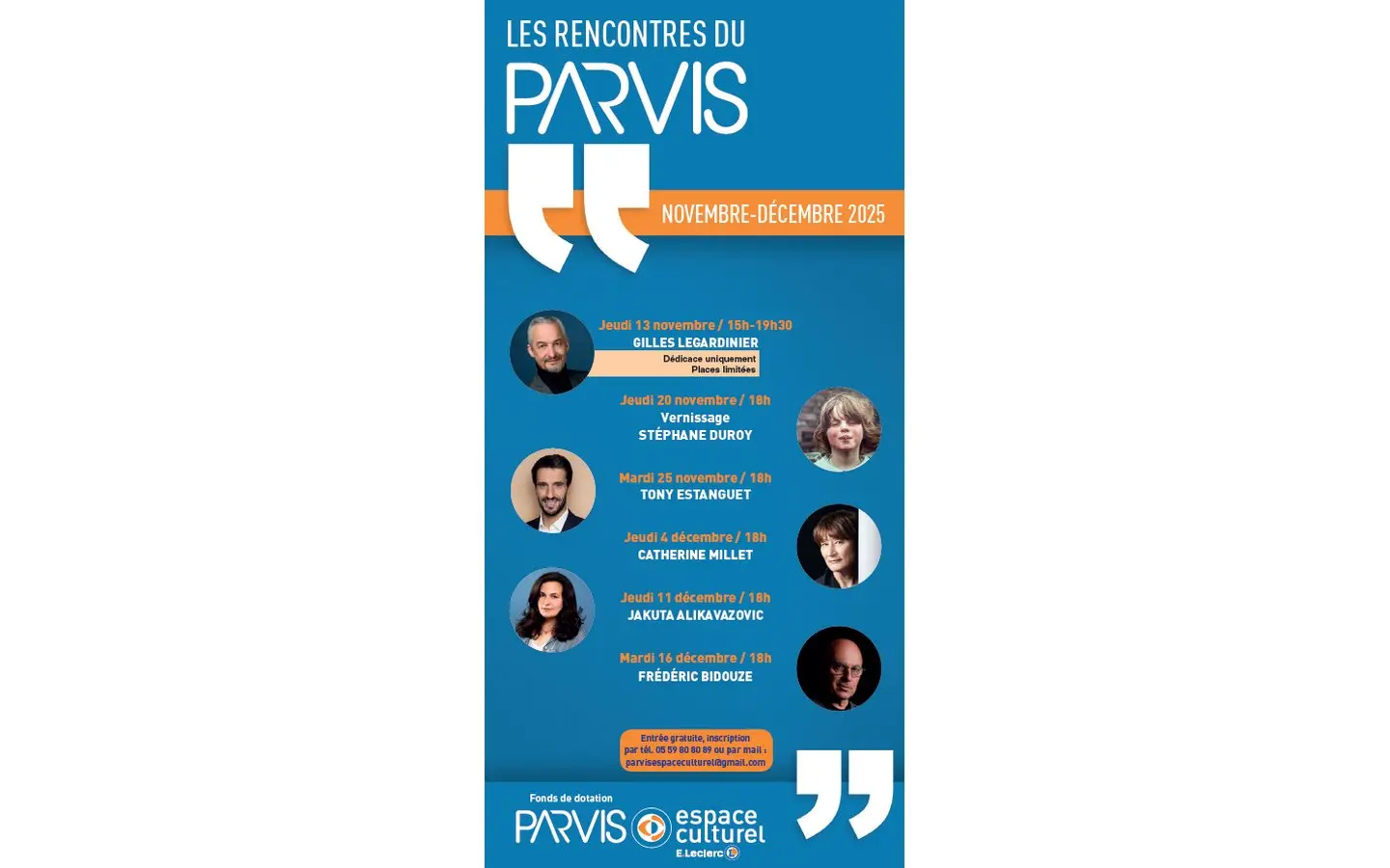 les rencontres du parvis