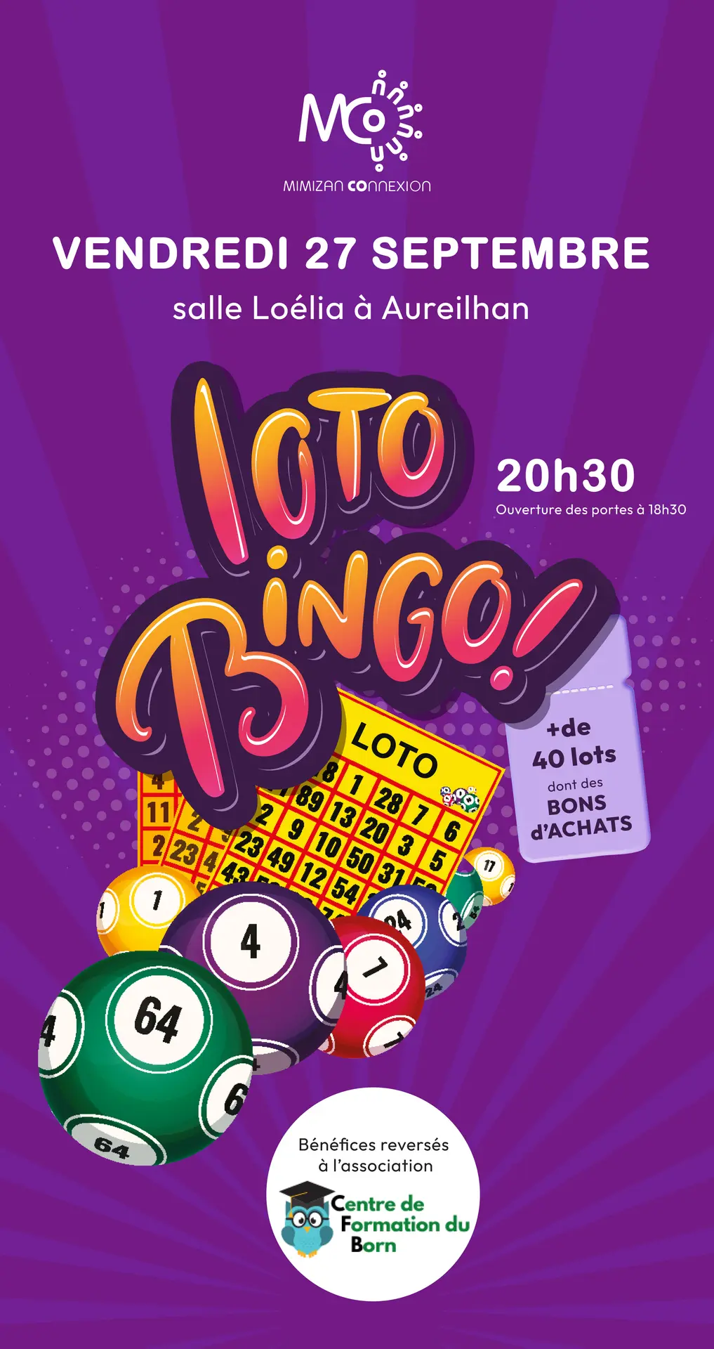 loto Mimizan connexion A3