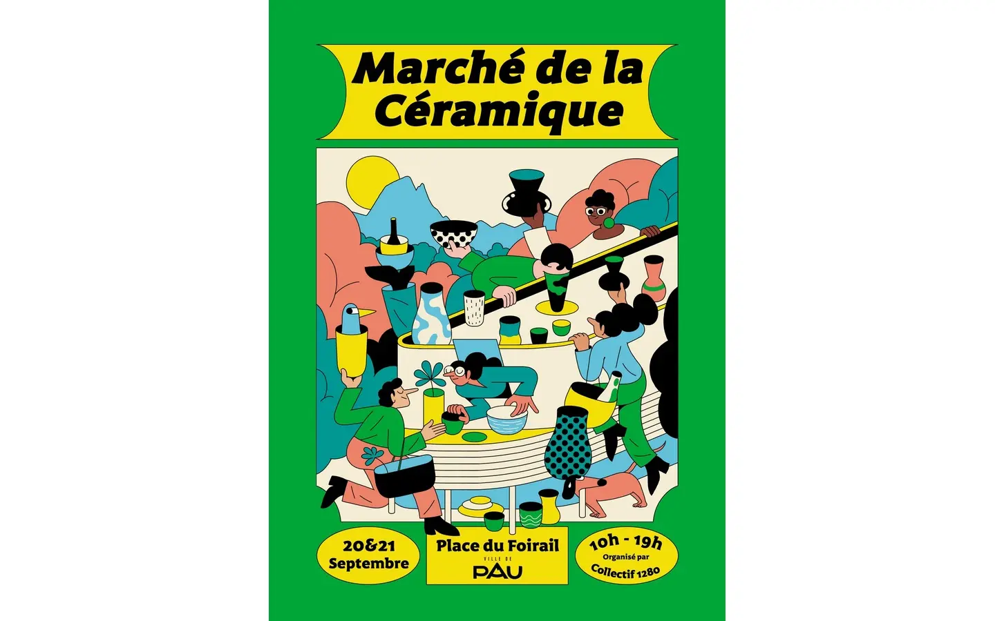 marché de la céramique