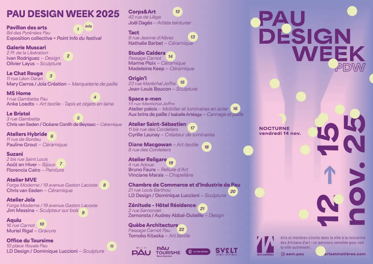 programme Pau Design Week