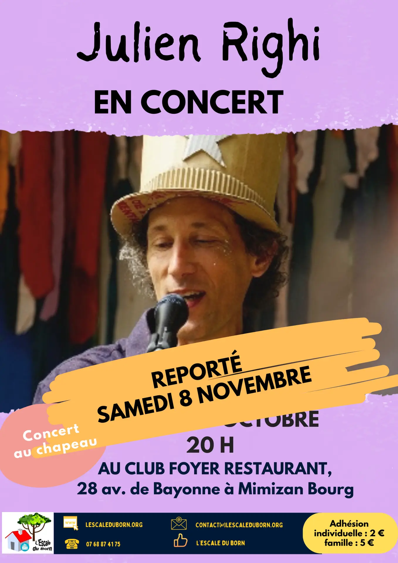 Flyer Apéro Géométrique Moderne Beige  - Julien Righi 18102025