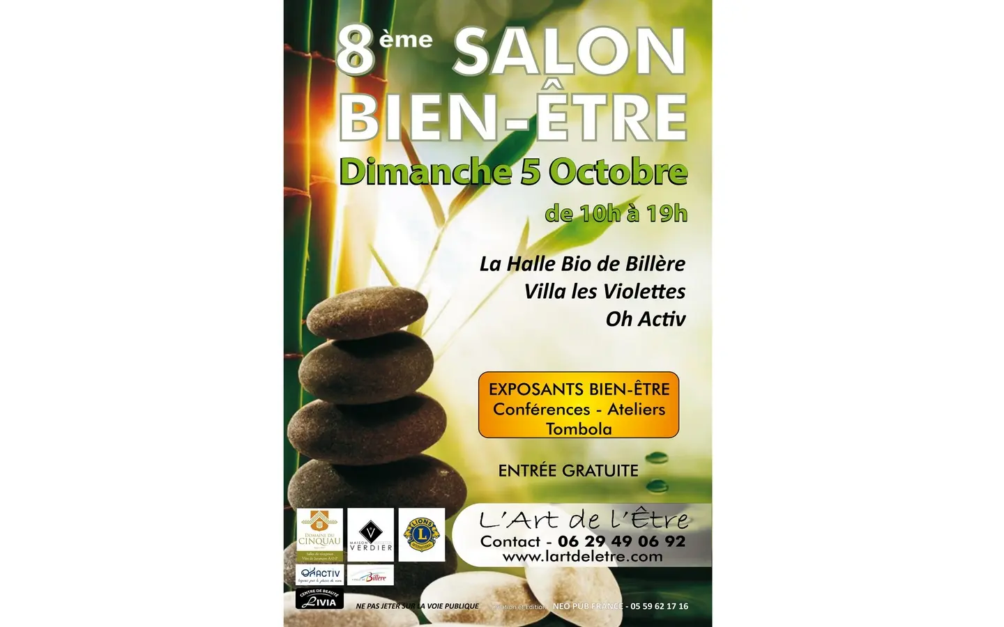 salon du bien être billere