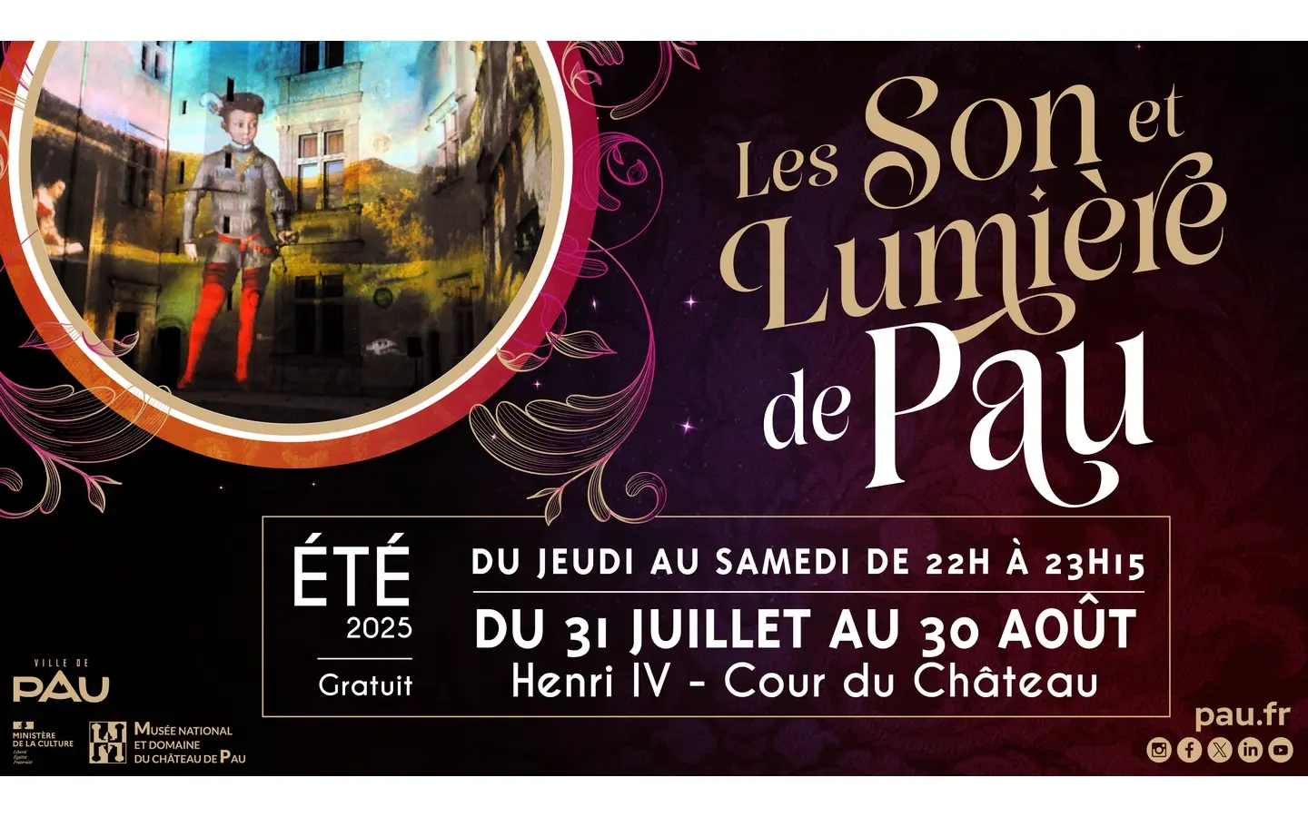son et lumiere chateau pau