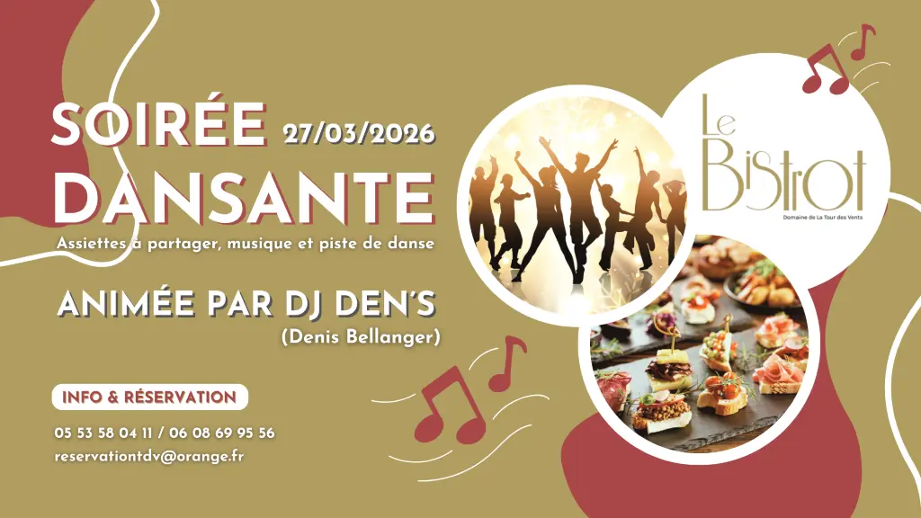 soirée dansante bistrot de malfourat