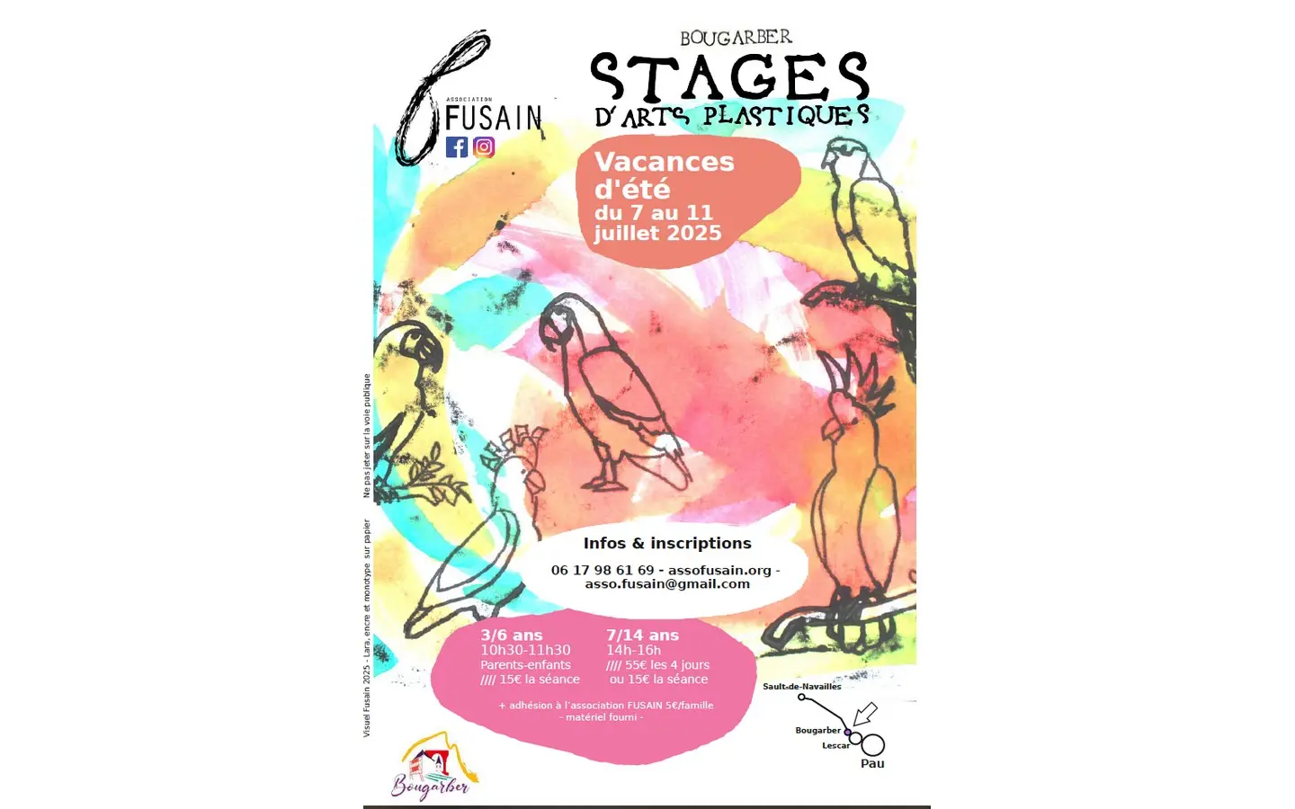 stages vacances