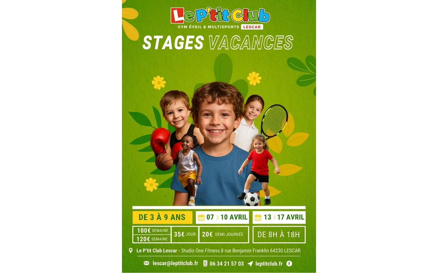 stage vacances lescar