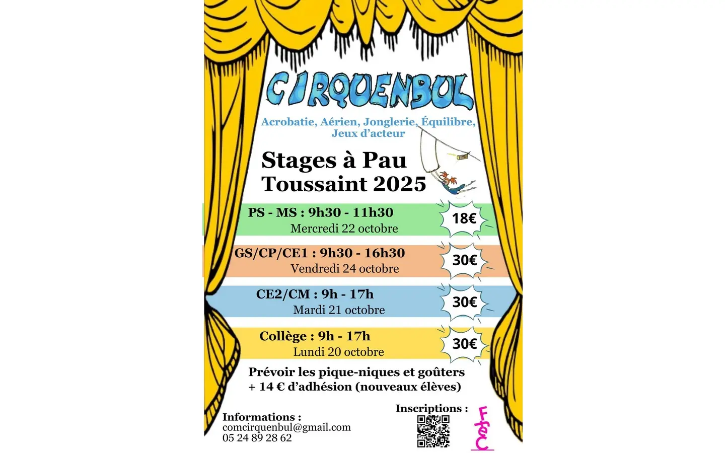 stage cirquenbul
