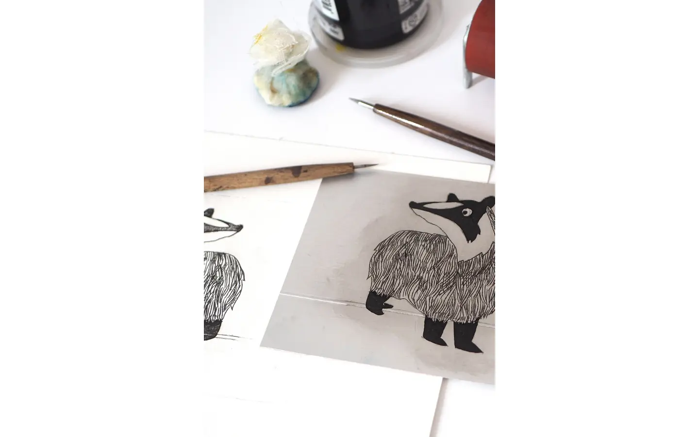 stage gravure - atelier Le Perchoir