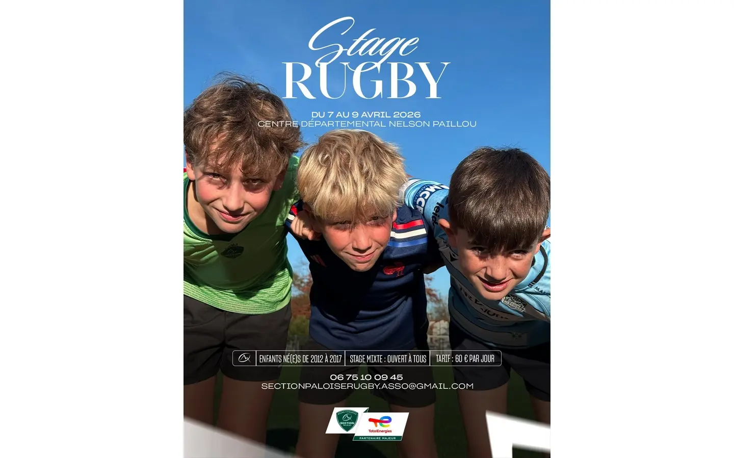 stage rugby section