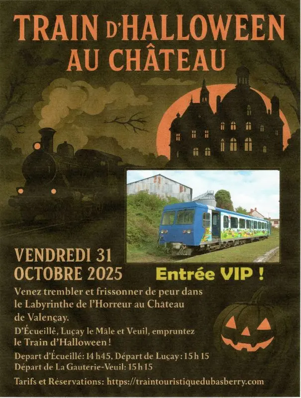 Train d'Halloween