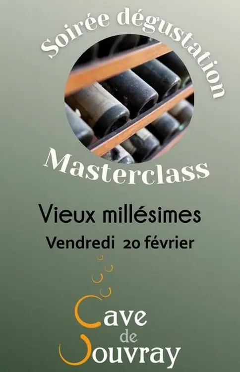 Masterclass vieux Millésimes Cave de Vouvray