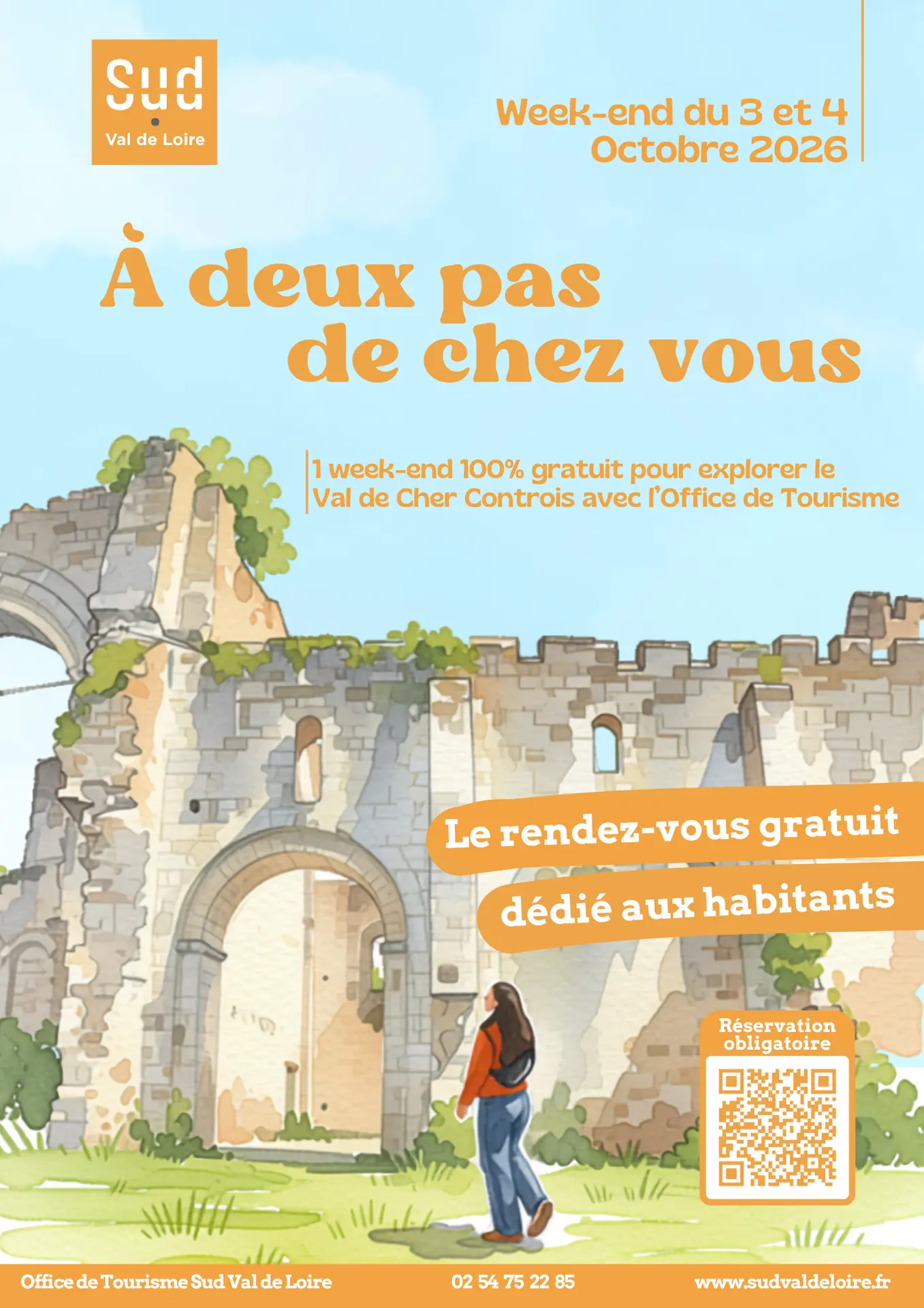 A4 - Affiche À deux pas de chez vous - Affiche 2026 - A deux Pas de chez vous