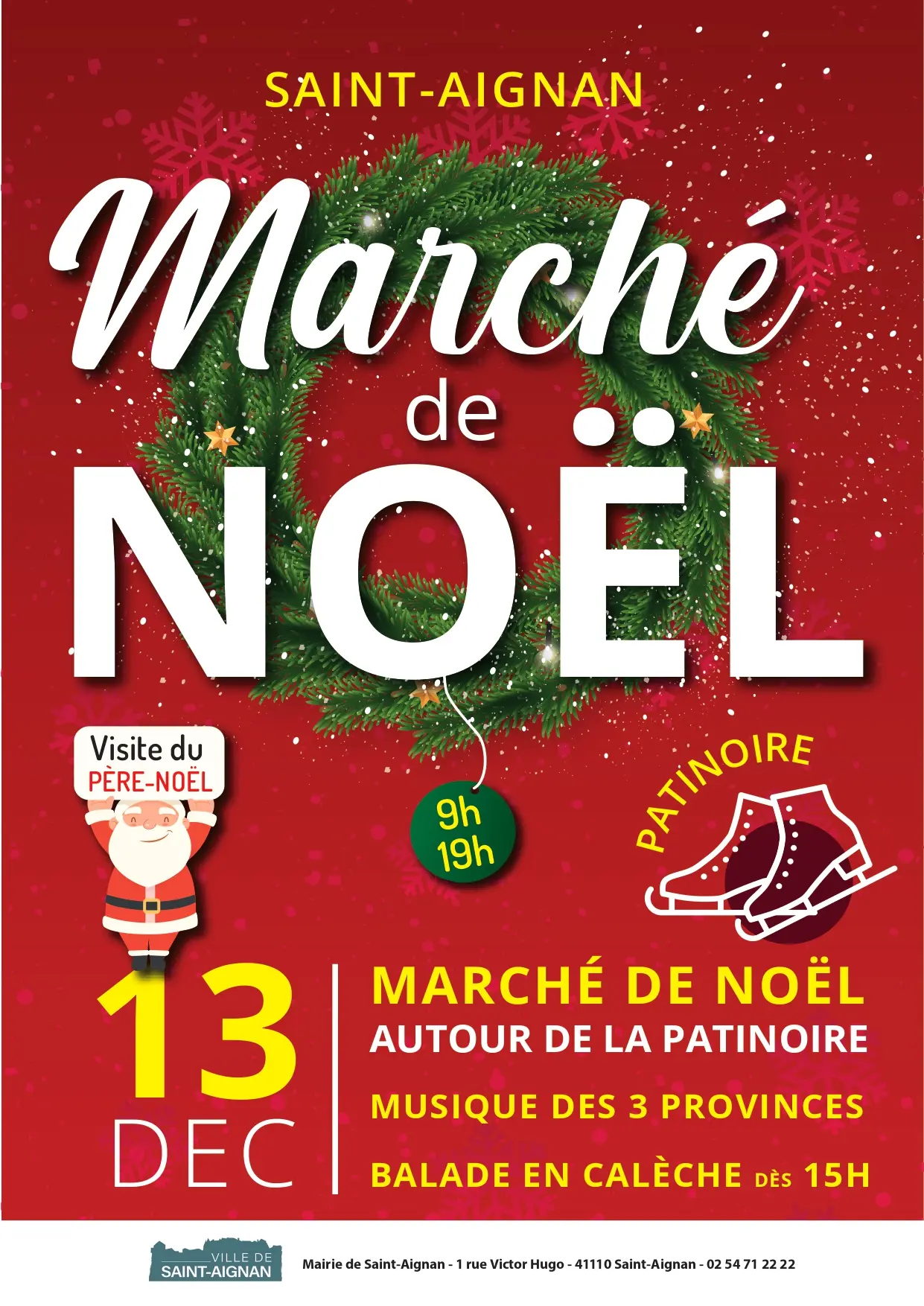 Affiche Marche de Noel 2025