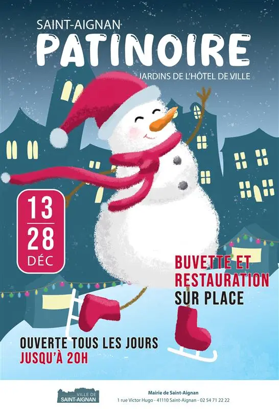 Affiche patinoire 2025