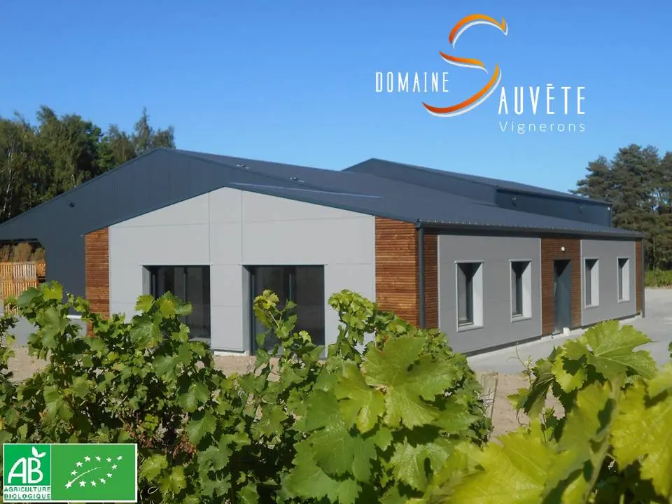 Domaine-SAUVETE---Nouveau-chai-AB-Logo-Sauvete