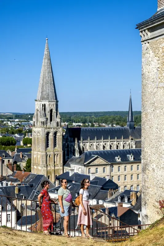 Vue du château