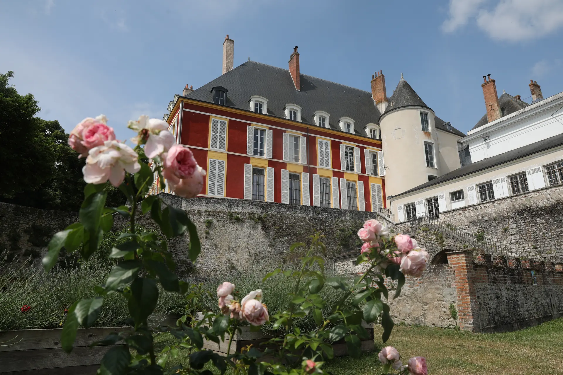 Jardin des roses - @Chateau de Meung Pierre Holley - 1