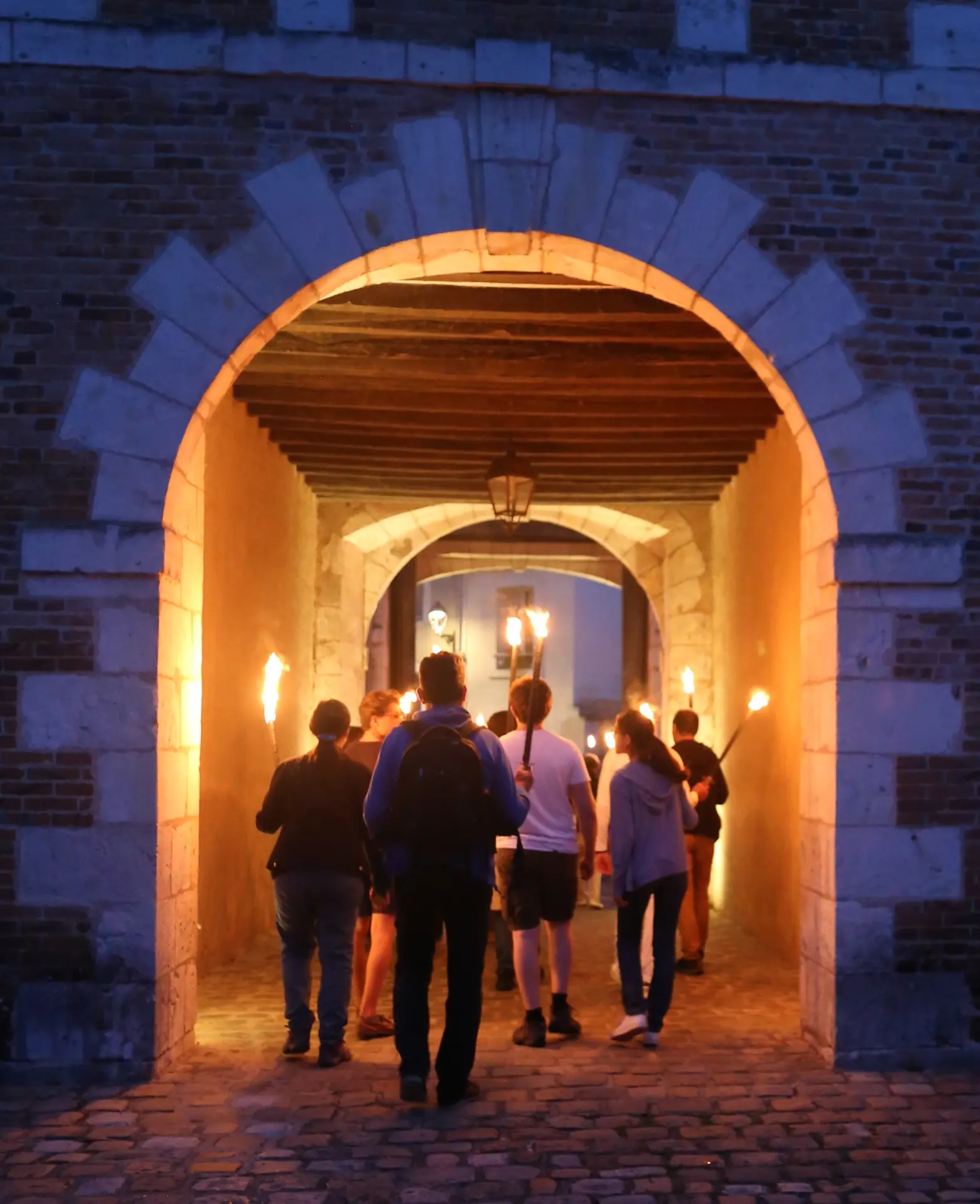 Visite nocturne de Vendôme