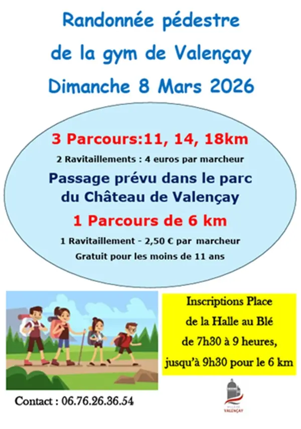 affiche rando 2026 avec illustration