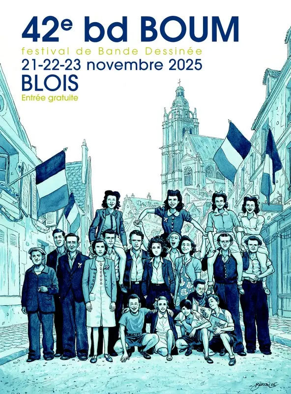 bd BOUM l'affiche de Dominique Bertail