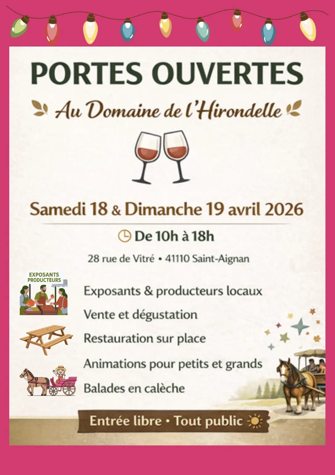 domaine de l'hirondelle