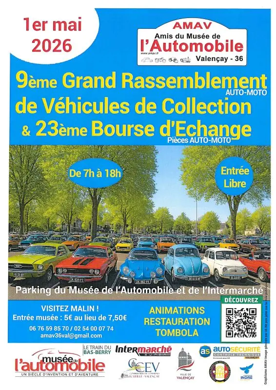 9ème grand rassemblement de véhicules de collection et 23ème bourse d'échange pi