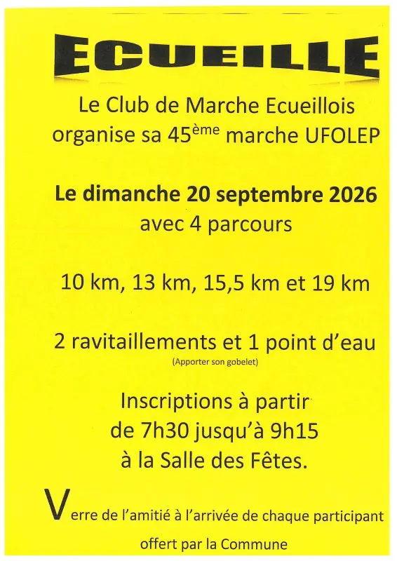 45ème marche UFOLEP