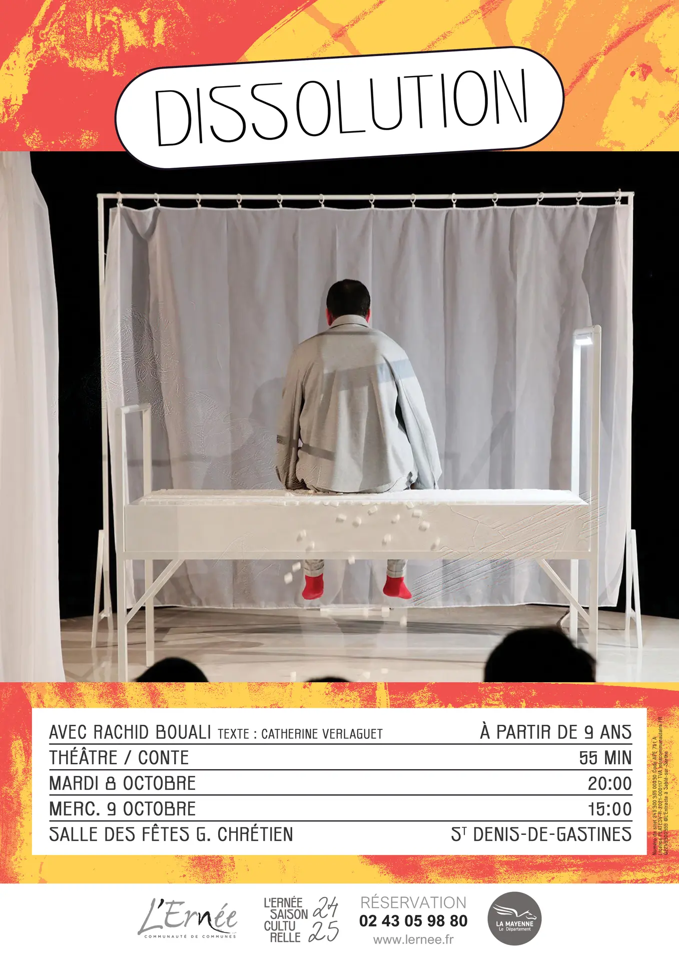 DISSOLUTION • Saison culturelle de l’Ernée 202425 (SaintDenisde