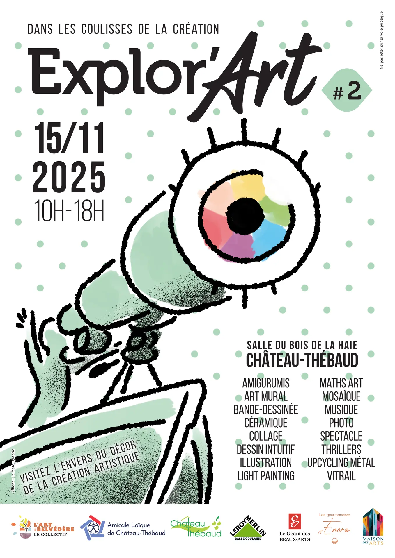 Affiche ExplorArt 2025