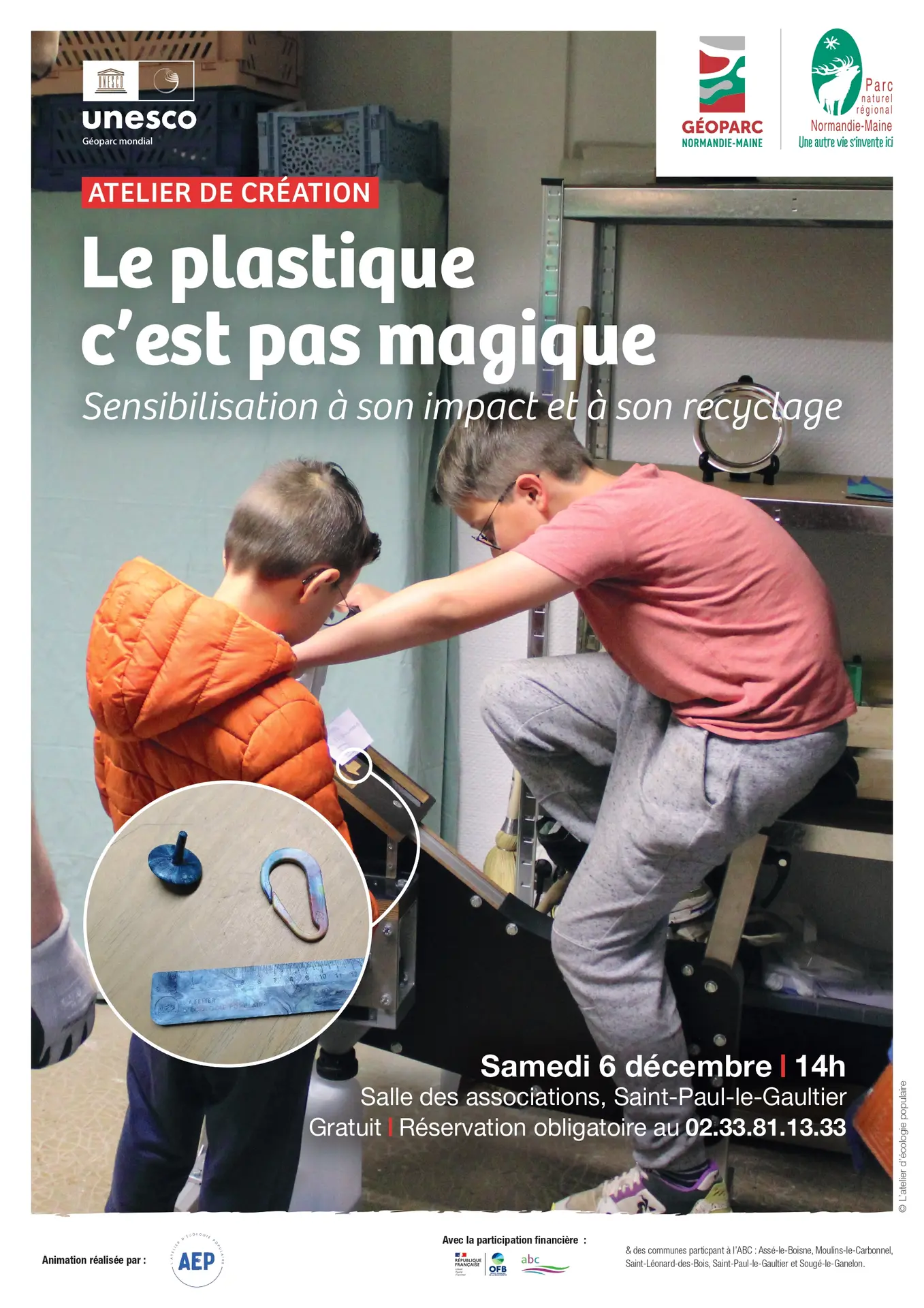 Atelier plastique ABC HSAM 6 12 Saint-Paul