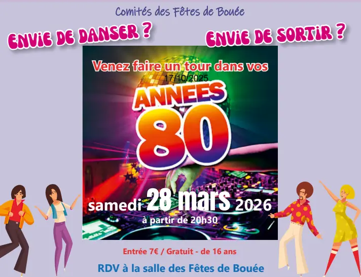 Soirée années 80 Bouée
