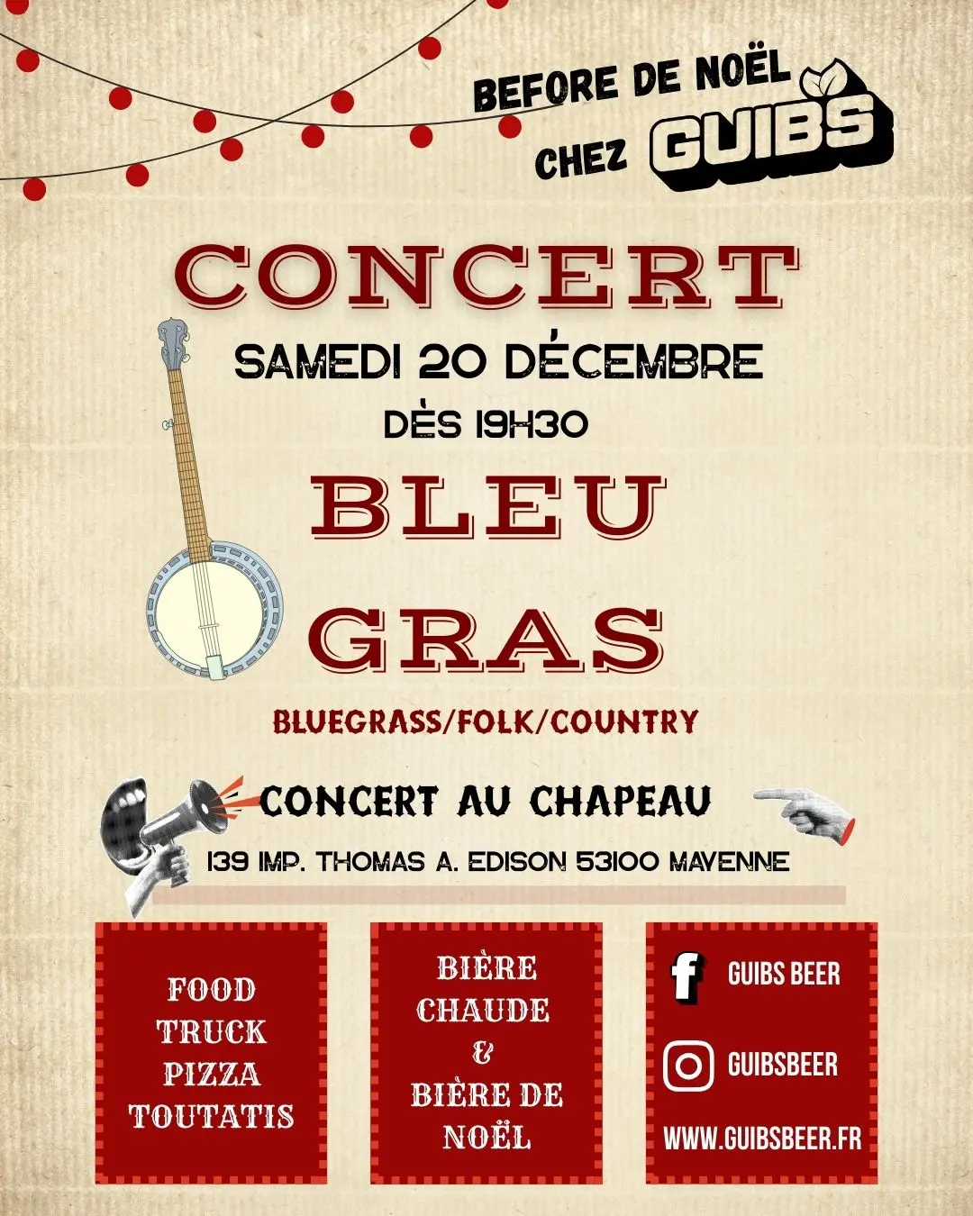Concert before de Noël