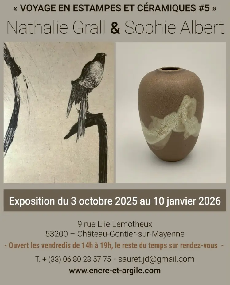 Estampes et céramiques 2025