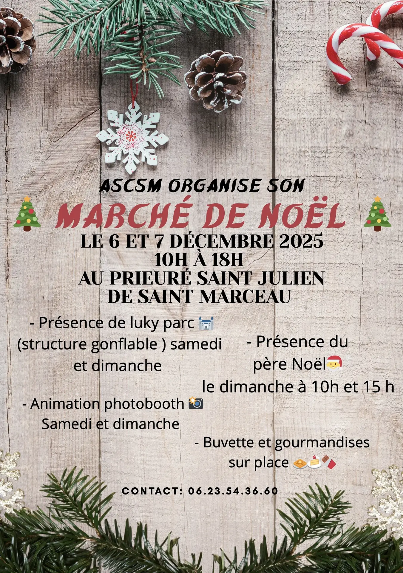 Marché de Noël Saint-Marceau 6 7 12
