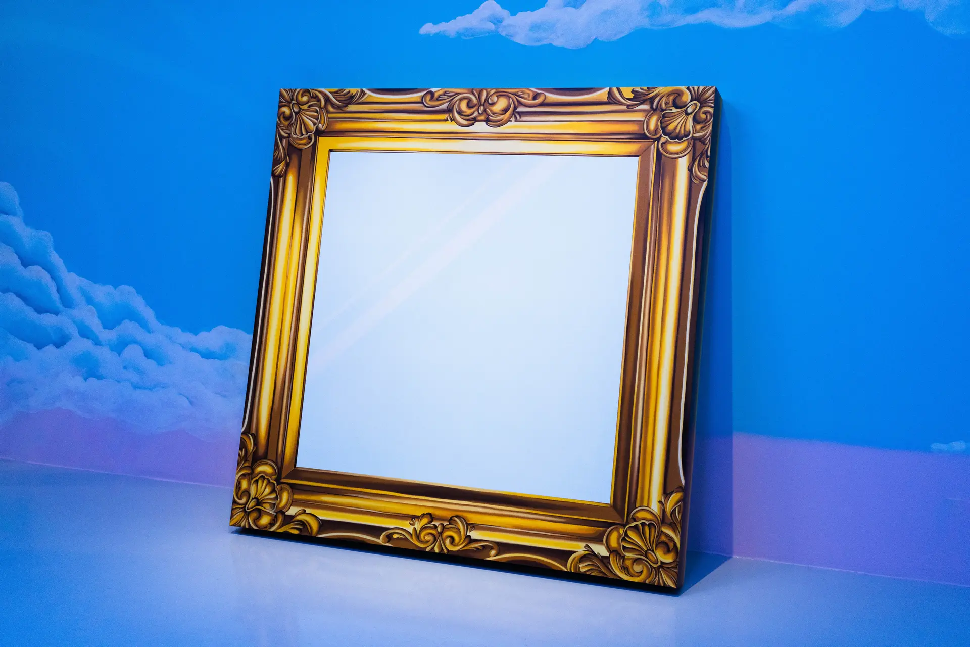 © Bérénice Nouvel ''Miroir, miroir'', acrylique et huile sur toile,2024.