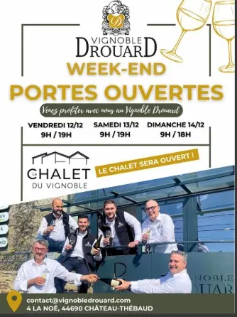 PortesOuvertesVignobleDrouard_ChateauThébaud_2025_DestinationVignobleNantais.com