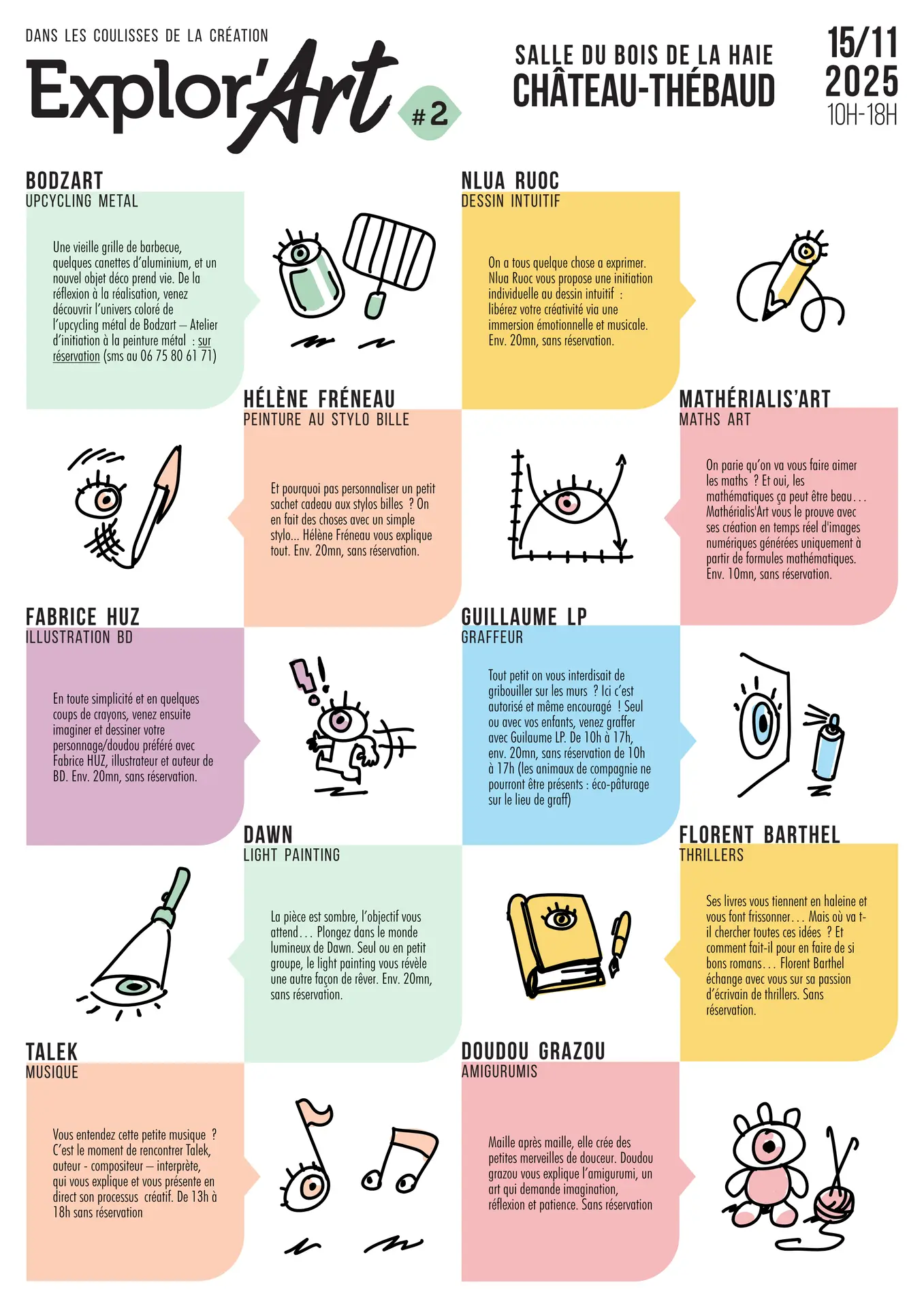 Programme Explor Art 2025