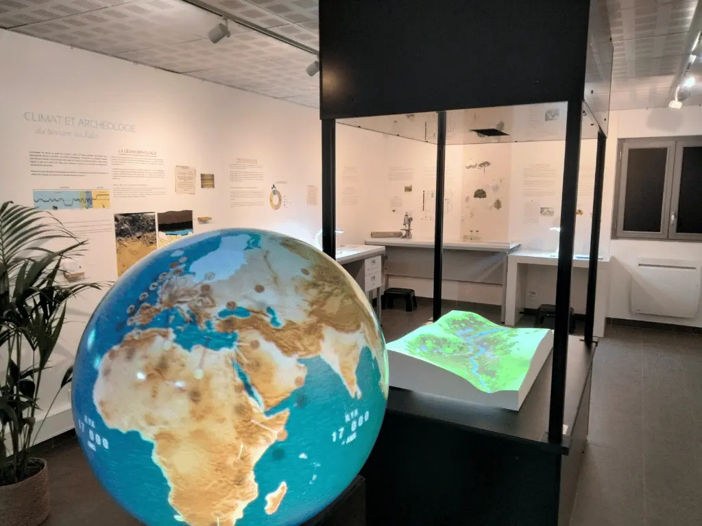 Exposition climat Vallée de grottes de saulges - Musée de Préhistoire